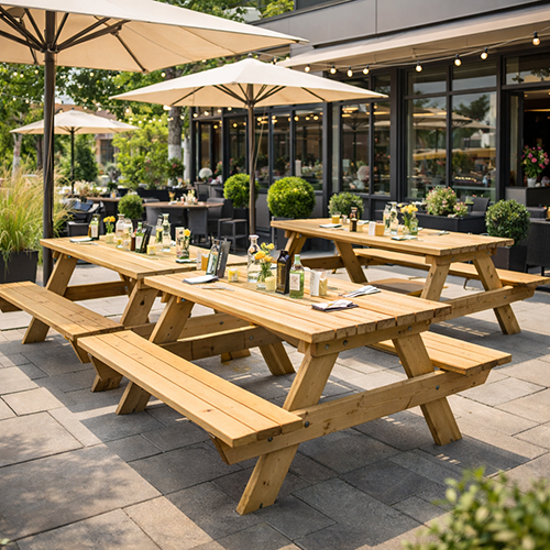 Tables de pique-nique