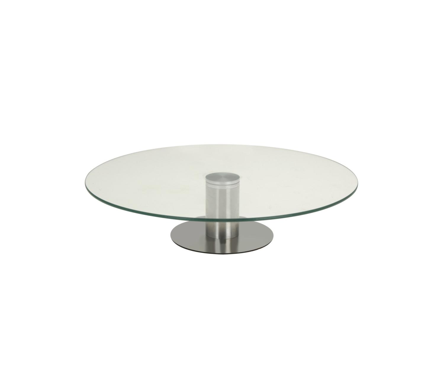 Multistore 2002 Table De Bistro En Verre Avec Plateau En Verre Anthracite 60 X 60 Cm