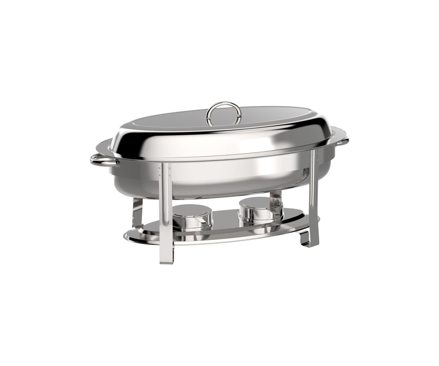 Chafing dish Ovale Inox 5,5 Litre Gastro