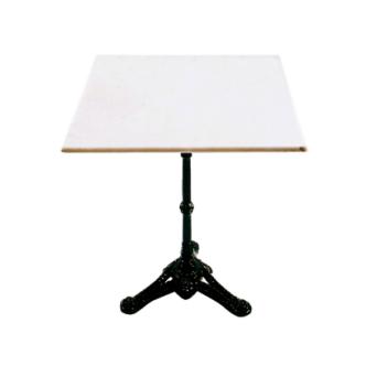 Table de Terrasse - Marbre - 3 pieds - Blanc - 60 x 60 CM - Gastro HW-18669 €70.00 Table de terrasse