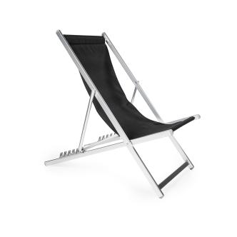 Chaise de Plage - Sol - Aluminium - Noir - Gastro HW-60536 €70.00 Chaises de terrasse