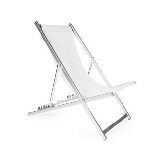 Chaise de Plage - Sol - Aluminium - Blanc - Gastro HW-60537 €70.00 Chaises de terrasse