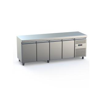 Table frigorifique - 4 portes - H 85 x 223 x 70 CM - Inox - Gastro 71353 €999.00 Tables réfrigérée 
