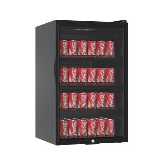 Réfrigérateur porte vitrée - 115 litres - H 84 x 54 x 53 CM - Noir - Gastro 64392 €495.00 Vitrine à boisson