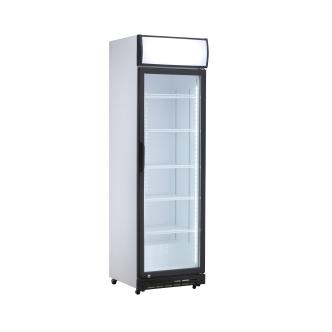 Réfrigérateur porte vitrée - 390 Litres - Noir/Blanc - 1 porte - Gastro HW-139620 €695.00 Vitrine à boisson