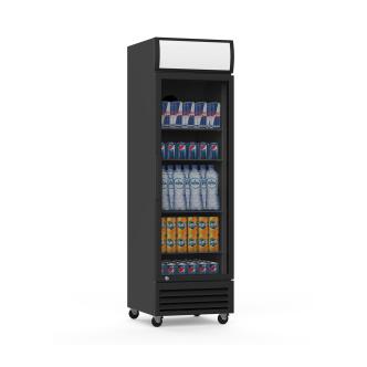 Réfrigérateur porte vitrée - 360 Litres - 1 porte - Noir - Gastro HW-129410 €695.00 Vitrine à boisson