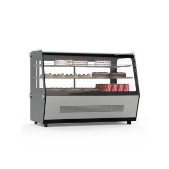 Vitrine réfrigérée - Modèle de table - 160 Litres - Inox - Gastro HW-02478 €599.00 Vitrine réfrigérée