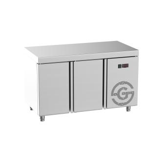 Table frigorifique - 2 portes - Greenline - Inox - 134x70x85 (h) Cm HW-60588 €1,199.00 Tables réfrigérée 