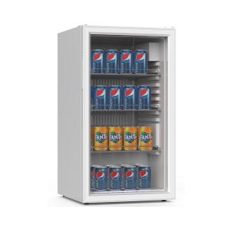 Réfrigérateur - 80 litres - Porte vitrée - Blanc - Gastro HW-61196 €249.00 Vitrine à boisson
