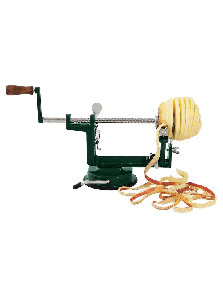 Machine à éplucher les pommes - Pied sous vide - Découpe en spirale - Gastro