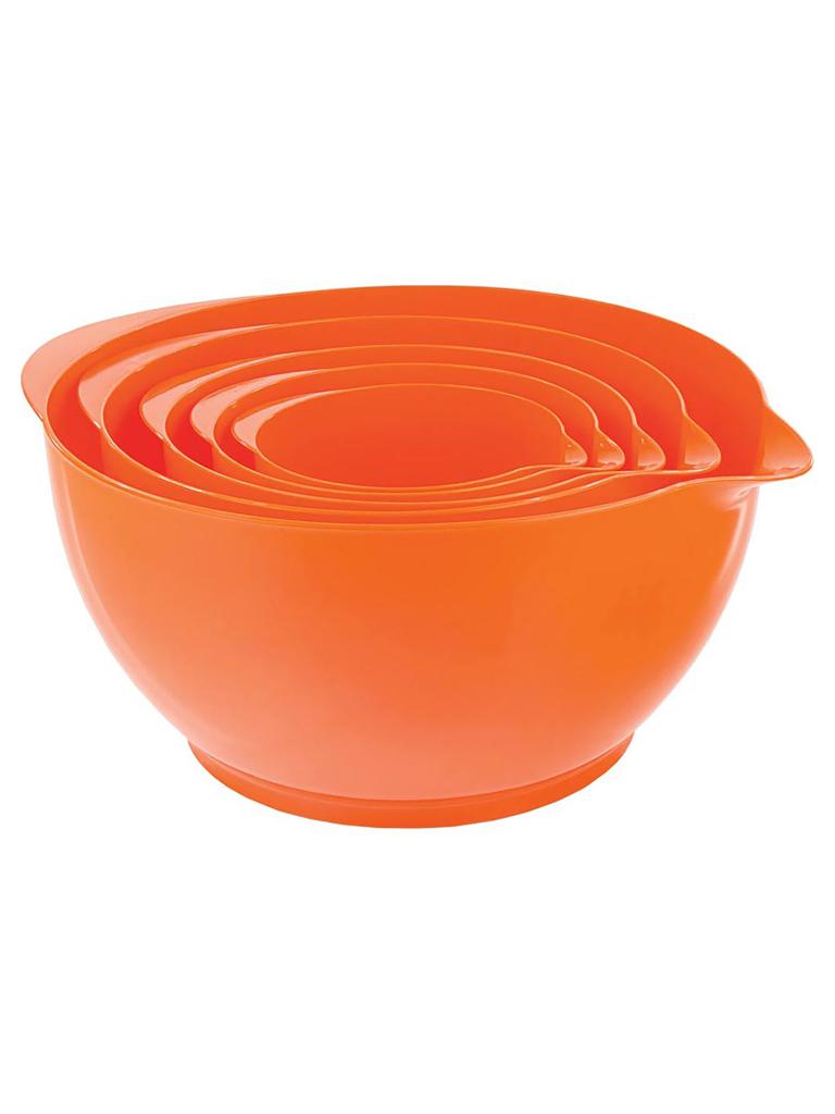 Bol mélangeur - Ø32,8 x H 16,7 - 10 Litres - Plastique - Orange - Gastro