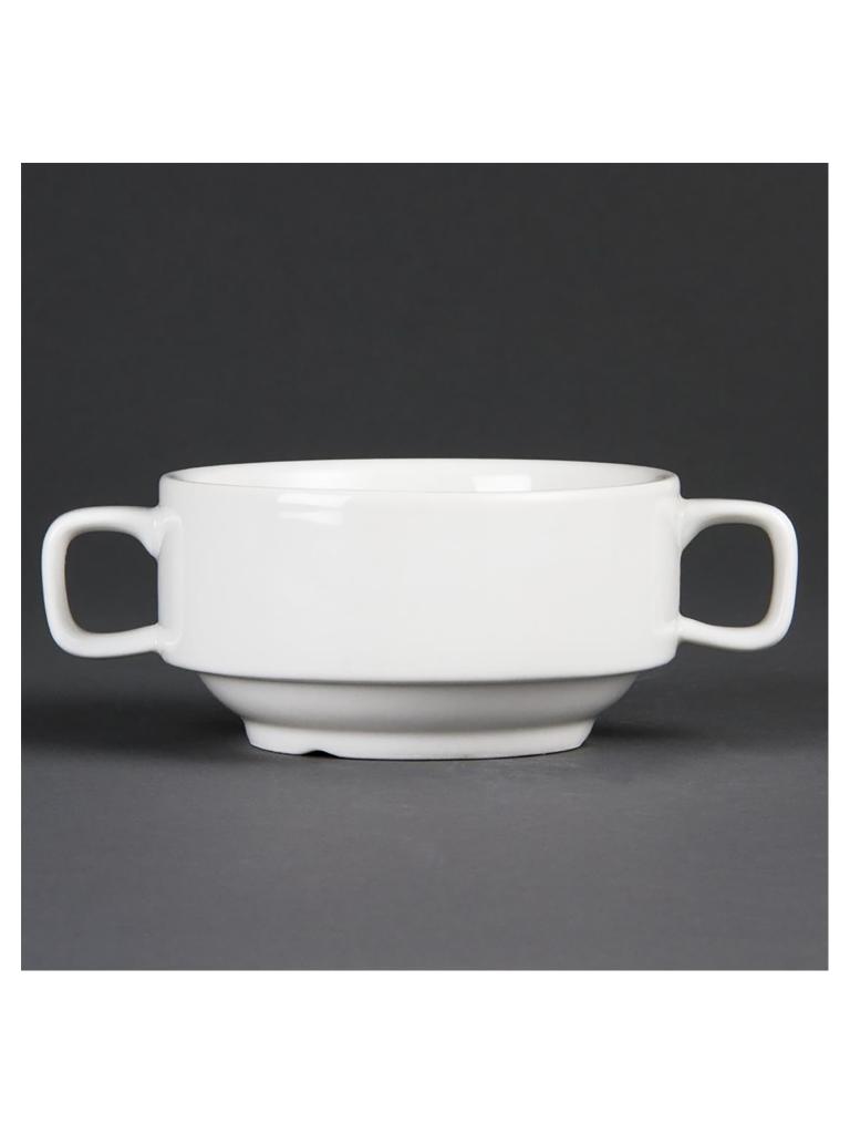 Tasse à soupe - 40 CL - 6 pièces - Ø 11,5 CM - Porcelaine - Olympia - C239