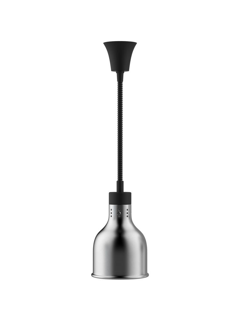 Lampe chauffante - Incl. lampe - 250 Watt - Argent - 230 V - Réglable - 150 CM - Sphère - Gastro