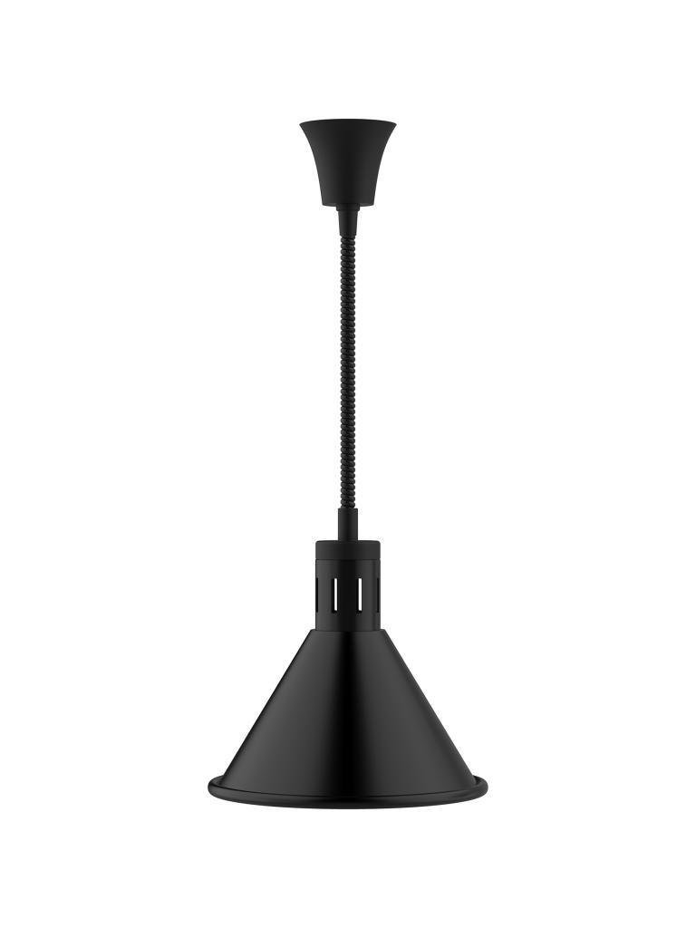 Lampe chauffante - Incl. lampe - 250 Watt - Noir - 230 V - Réglable - 150 CM - Gastro