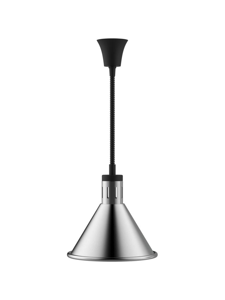 Lampe chauffante - Incl. lampe - 250 Watt - Argent - 230 V - Réglable - 150 CM - Gastro