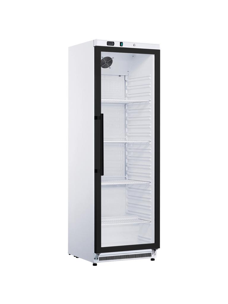 Réfrigérateur porte vitrée - 400 Litres - Blanc - 1 porte - Gastro - G-Line