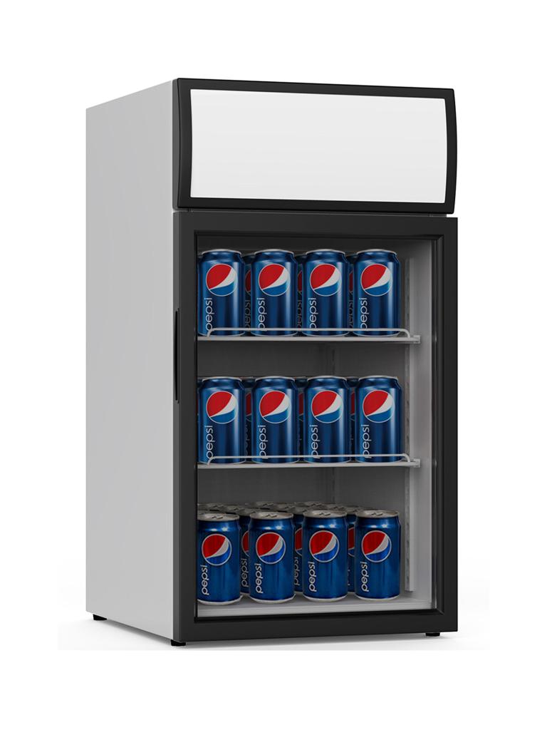 Réfrigérateur porte vitrée - 50 litres - 1 porte - Gastro