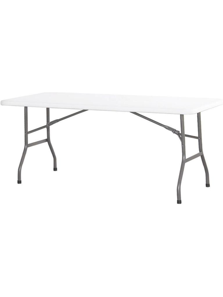 Table buffet pliable - HDPE - H 74 X 74 X 180 CM - Hendi - 810897