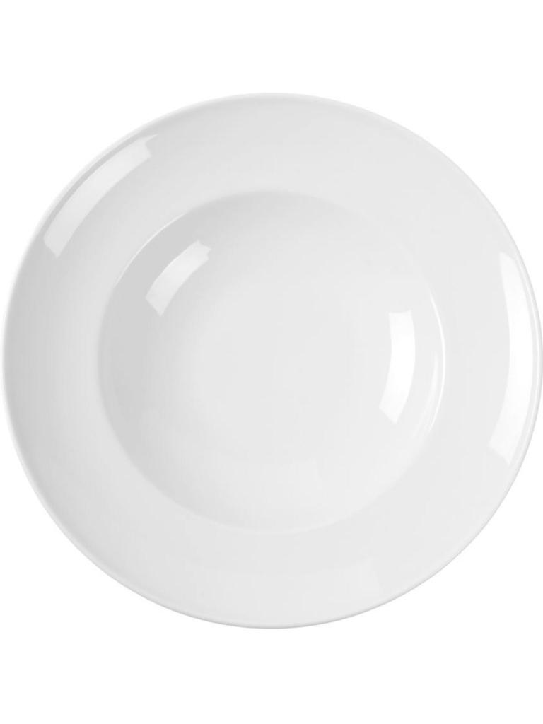 Assiette à pâtes - 6 pièces - Porcelaine - 26 CM - Hendi - 799406