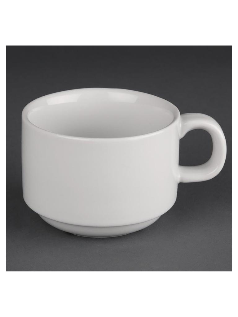 Tasse à café - 20 CL - 24 pièces - H 6,2 x 11,1 x 8,5 CM - Porcelaine - Olympia - CC200