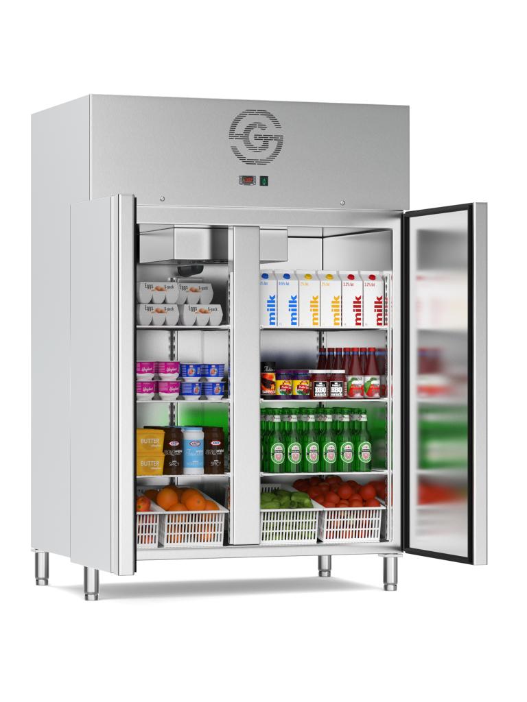Armoire frigorifique - 1400 Litres - Greenline - 2 portes - 2/1 GN