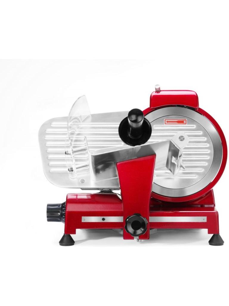Machine de découpe Profi Line 220 version rouge - Inox aluminium - H 35 X 42 X 44 CM - Hendi - 970294