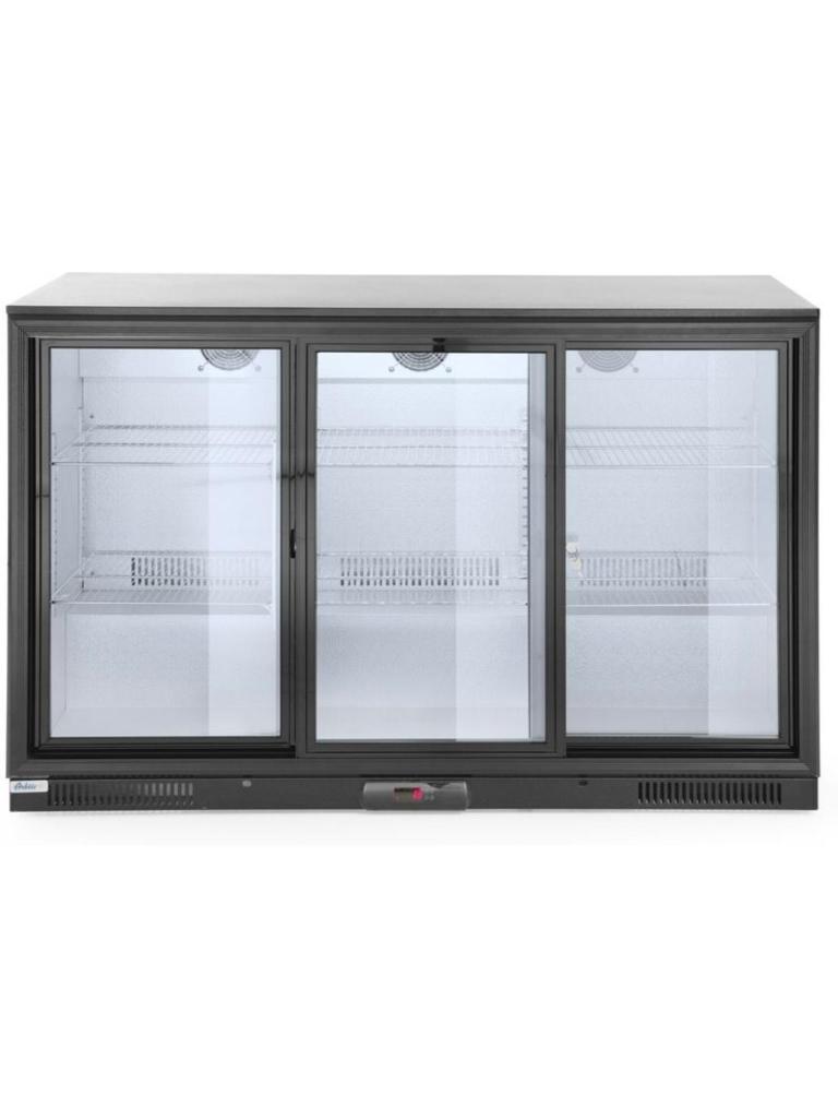 Réfrigérateur vitrine - 338 litres - 3 portes - Hendi - 235836