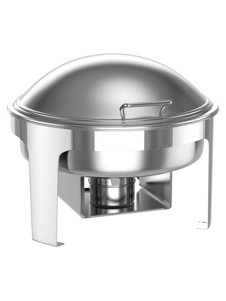 Chafing dish - Inox - 6 Litres - Rond - Gastro