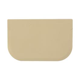 Raclette à pâte - 12 CM - 0.011 KG - 8 CM - Polypropylène - Crème - 035043