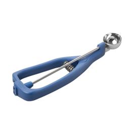 Cuillère à glace - 0.125 KG - Ø3 CM - acier inoxydable 18/10 - Bleu - 0.100 Litre - Stöckel - 040300