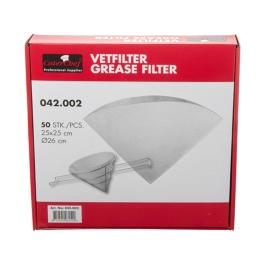 Filtre à graisse - 0,306 KG - +0°C / +230°C - RoyalPaper - 042002