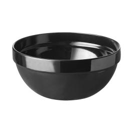 Plat de service - H 6,5 CM - 0,15 KG - Ø14 CM - Mélamine - Noir - 0,5 Litre - 060112