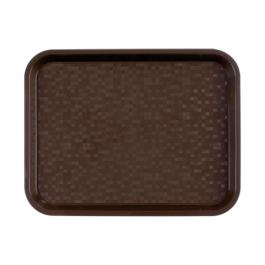 Plateau - H 1,9 x 34,5 x 26,5 CM - 0,195 KG - Polypropylène - Marron - Roltex - 518020