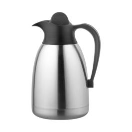 Pichet isolant - H 26 CM - 0,65 KG - acier inoxydable 18/10 - Noir - 1,5 Litre - 595005