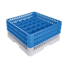 Panier bécher - H 22 x 50 x 50 CM - 0,01 KG - Polypropylène - Panier bécher - CaterRacks - CR3613
