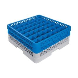 Corbeille à verres sur pied - H 18 x 50 x 50 CM - 0,01 KG - Polypropylène - Corbeille à verres sur pied - CaterRacks - CR4922