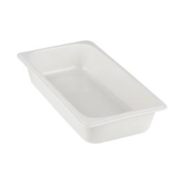 Bac gastronorme - 1/3 GN - H 6 x 32,5 x 17,6 CM - Porcelaine - Blanc - 130613