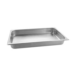 Bac à aliments - 0,001 KG - acier inoxydable - 921909