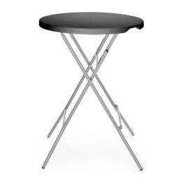 Bartable - Noir - Ø 80 CM - Amerbox