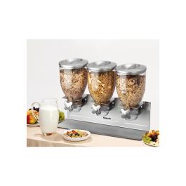 Distributeur de céréales - 3 x 3,5 litres - Bartscher - 500379