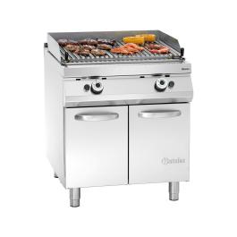 Gril à lave - Gaz - 2 Zones - 24 kW - Bartscher - 2954631