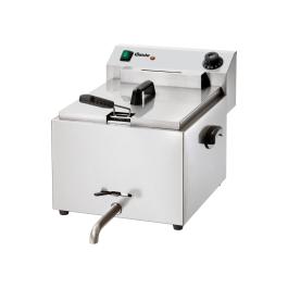 Friteuse - 9 7 Litre - Robinet de vidange - 400V - Bartscher - 162500