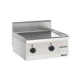 Plaque grill - Electrique - 2 Zones - Lisse - Bartscher - 132125
