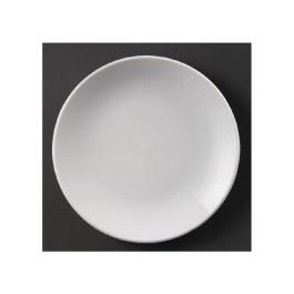 Assiette coupe - 12 pièces - Ø 20 x H 2,2 CM - Porcelaine - Olympia - U077