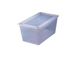 Boîte alimentaire - 1/2 GN - 7,5 Litre - 4 pièces - H 15 x 32,5 x 26,5 CM - Matfer Bourgeat - CC332