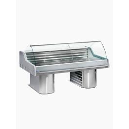 Comptoir réfrigéré poisson - Saigon - H 118 x 250 x 120 - Diamant - SG25B