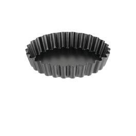 Moule à quiche - 3 pièces - Ø 10 x H 2 CM - Acier carbone - Vogue - CW991