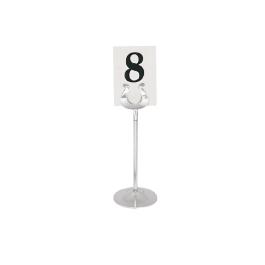 Porte-numéro de table - H 20,5 CM - Inox - Olympia - P343