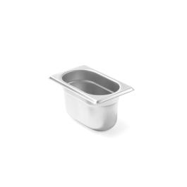 Plateau Gastronorm - 1/9 - acier inoxydable - Budget Line