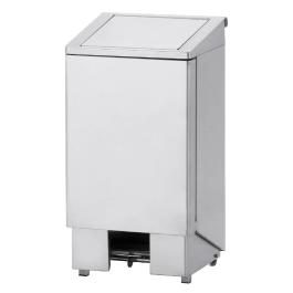 Poubelle - 120 Litres - Acier Inoxydable - Diamant - PPX-120